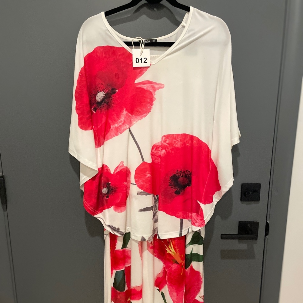 Flowy Top and Pants Set